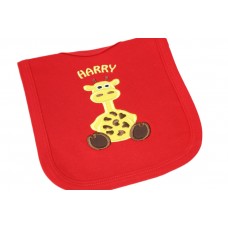 Personalised Giraffe Baby Bib